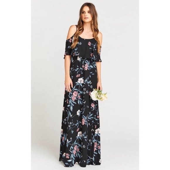 Show Me Your Mumu SMYM Caitlin floral maxi dress in wedding soiree NEW MEDIUM - Picture 1 of 7